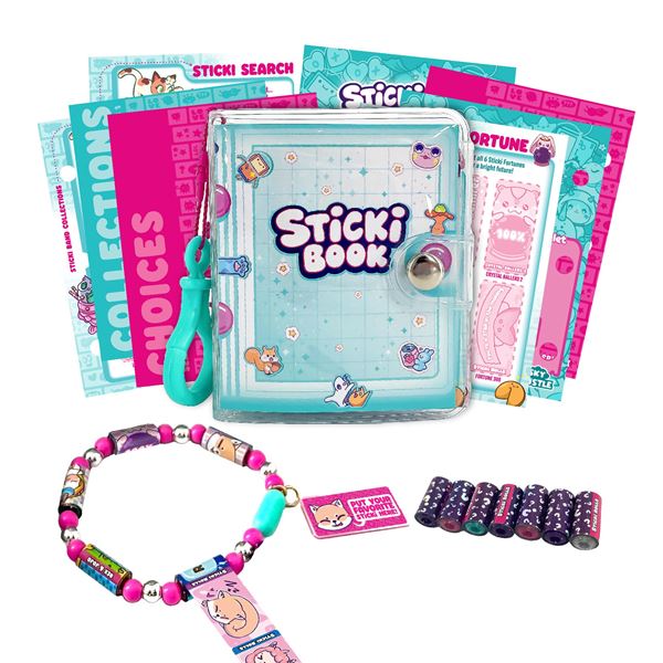 Sticki Rolls Sticki Book + 120 stickers