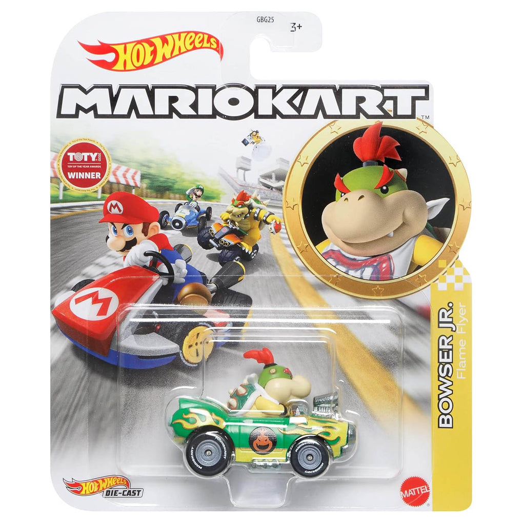 Hot Wheels Mario Kart Bowser Jr - Flame Flyer