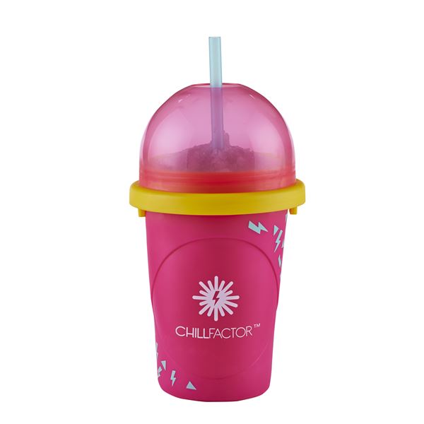 Chillfactor Colour Shock Slushy Maker Perfectly Pink