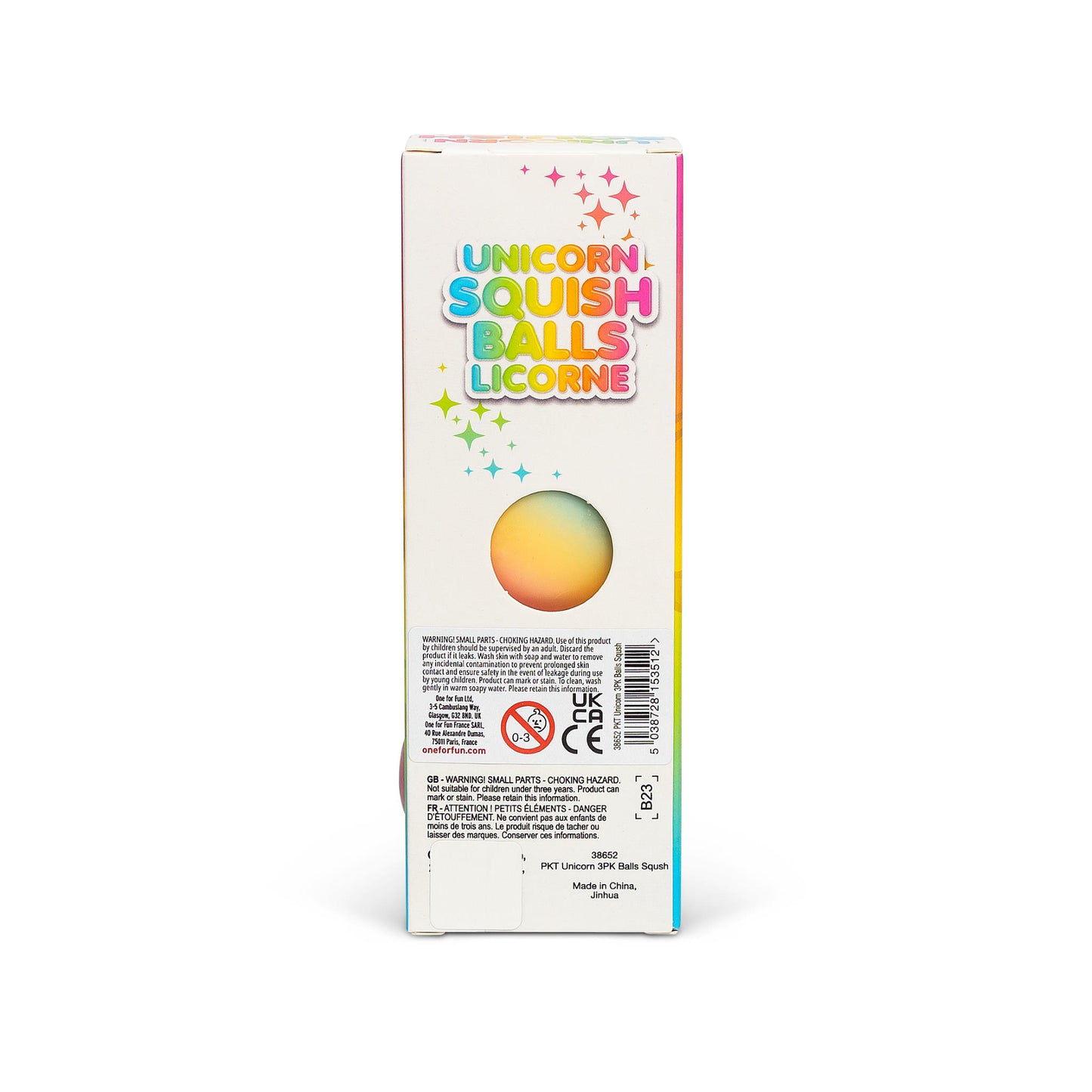 Scrunchems Unicorn Squish Balls 3 pack