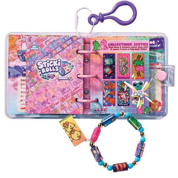 Sticki Rolls Sticki Book + 120 stickers