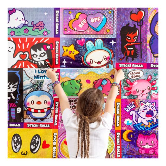 Sticki Rolls Jumbo Sticki 3 Pack Stickers