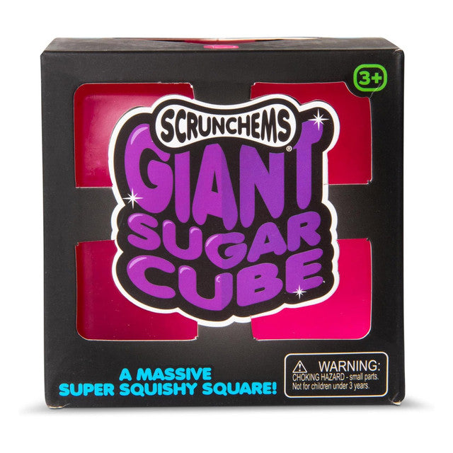 Scrunchems Giant Sugar Cube Squishy Sensory Fidget Toy