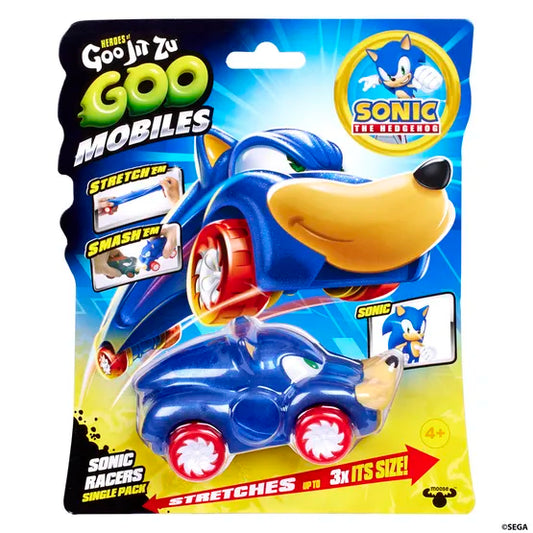 Heroes of Goo Jit Zu - Goo Mobiles Sonic The Hedge Hog - Sonic Car