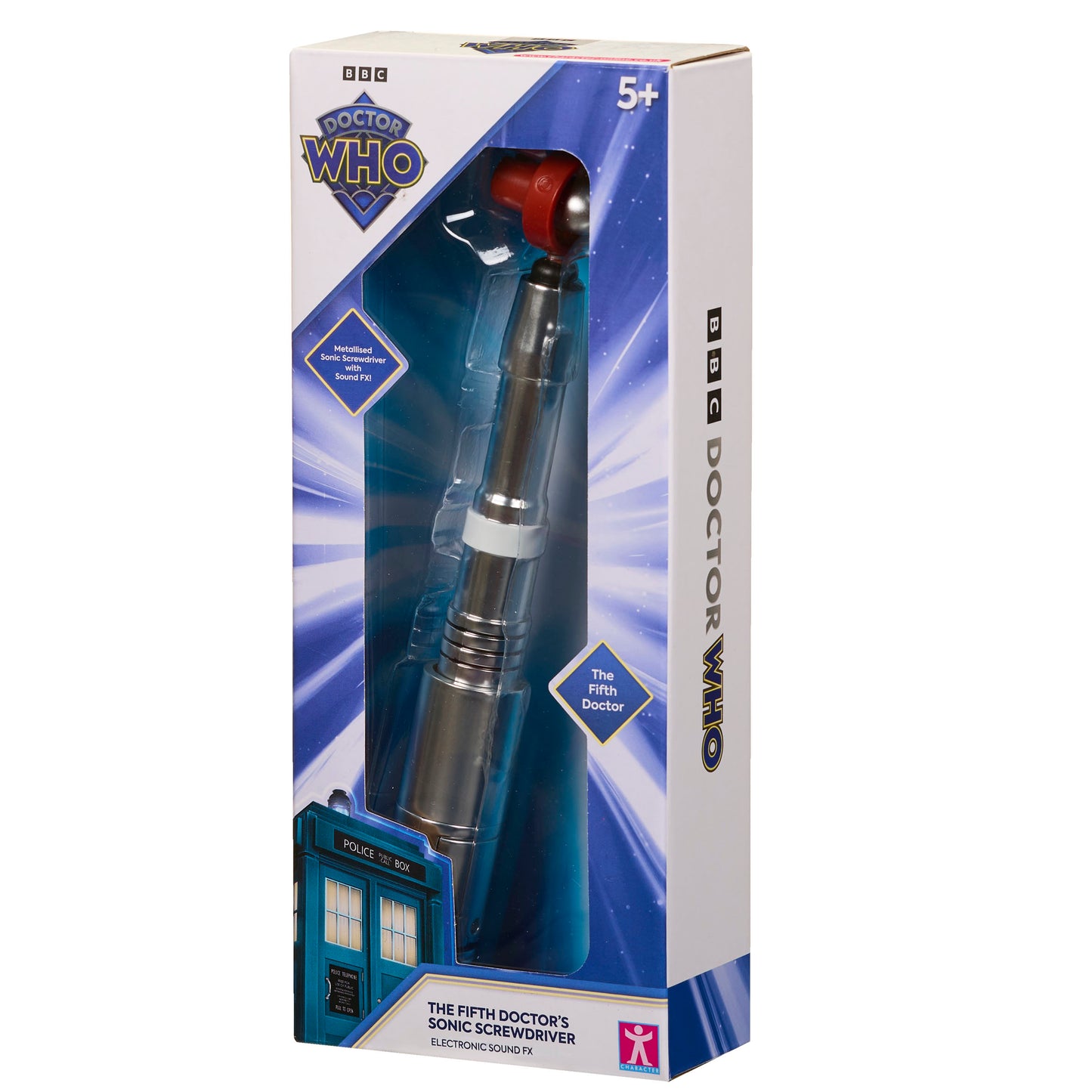 Doctor Who Fifth Doctors Sonic Screwdriver with Sound Effects 5th Dr