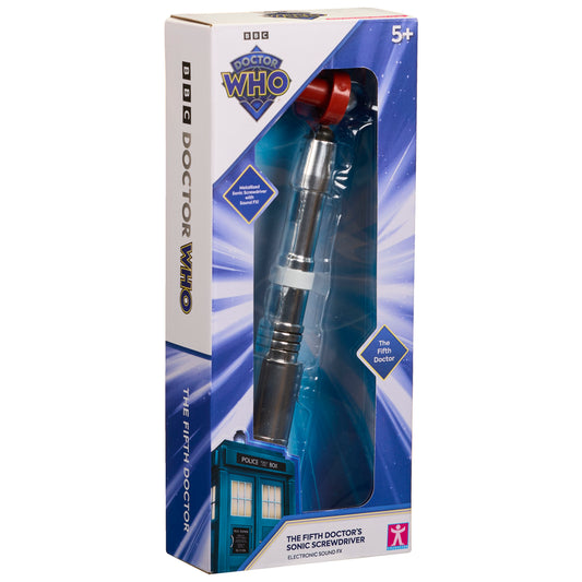 Doctor Who Fifth Doctors Sonic Screwdriver with Sound Effects 5th Dr