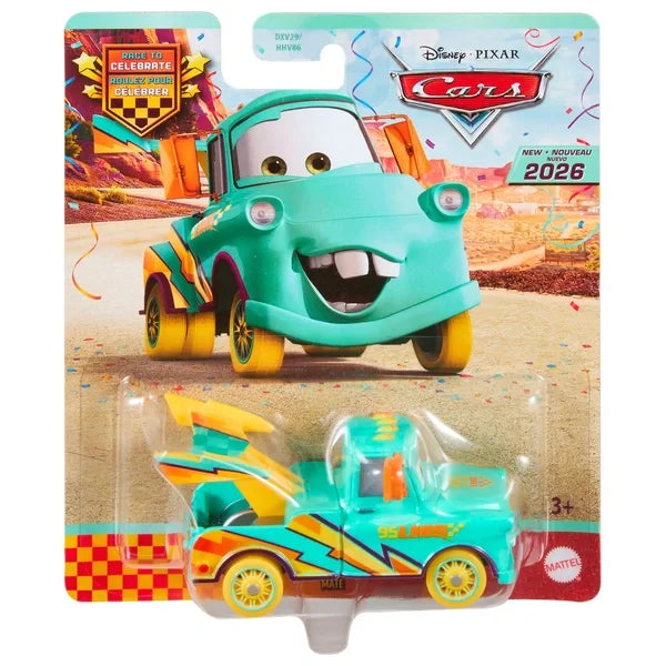 Disney Pixar Cars Race to Celebrate Mater Diecast Toy 20th Year