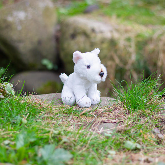 Animigos World Of Nature Mini Westie cuddly soft toy