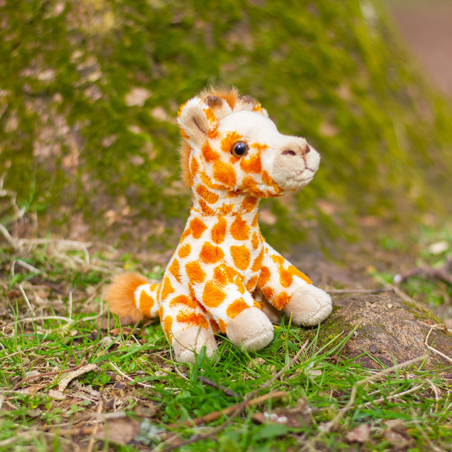 Animigos World Of Nature Mini Giraffe cuddly soft toy