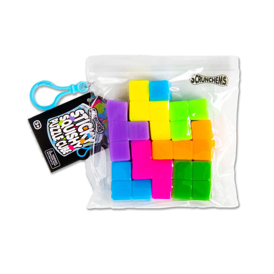 Scrunchems Sticky Squishy Puzzle Cube Sensory Fidget Axiety Stress Toy