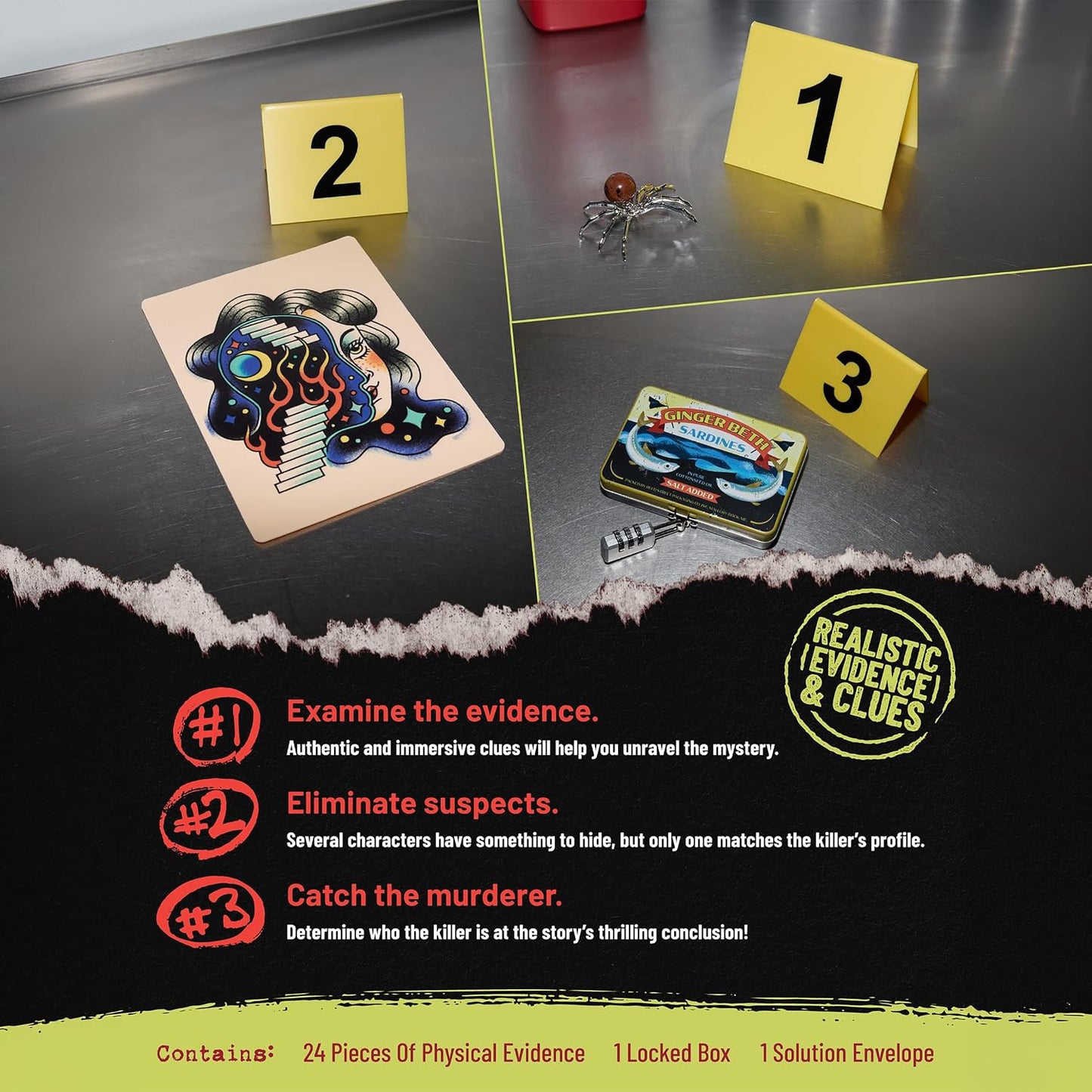Hunt A Killer Blood and Ink True Crime Detective Game
