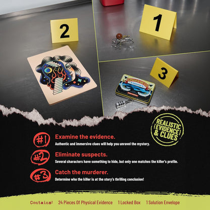 Hunt A Killer Blood and Ink True Crime Detective Game