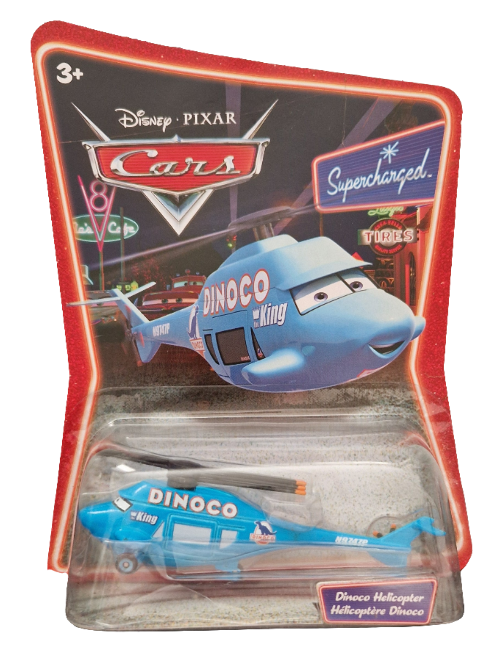 Disney Cars Dinoco Helicopter