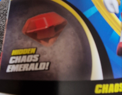Heroes of Goo Jit Zu Chaos Emerald Sonic The Hedgehog Shadow figure