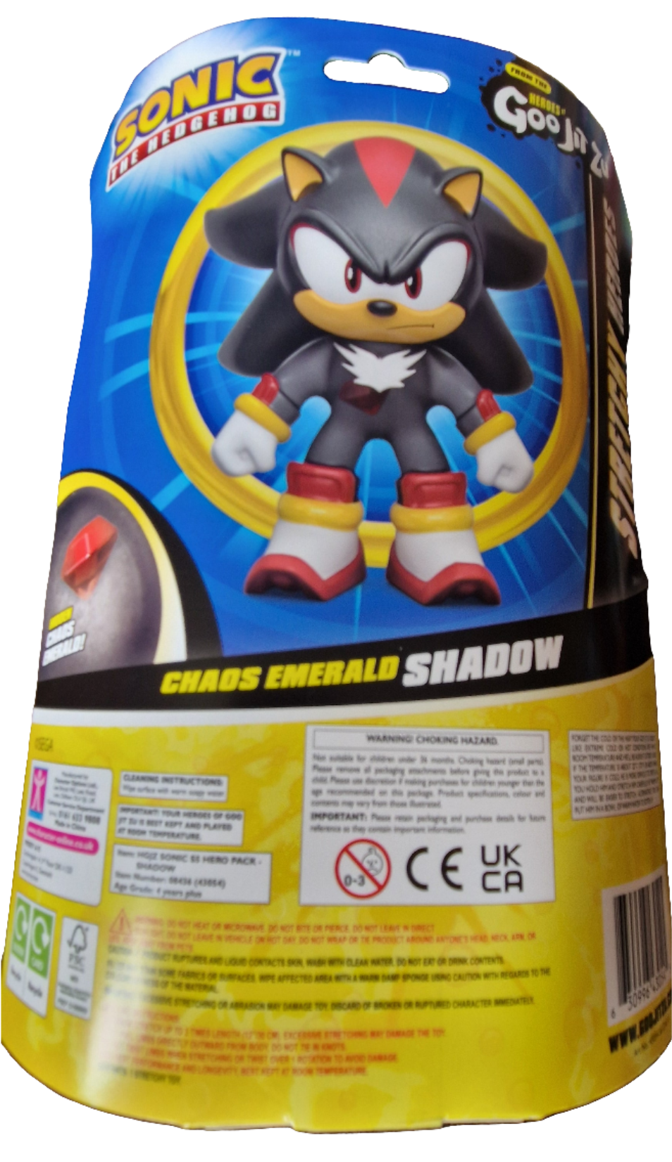Heroes of Goo Jit Zu Chaos Emerald Sonic The Hedgehog Shadow figure