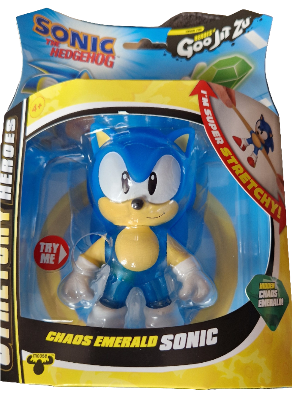 Heroes of Goo Jit Zu Chaos Emerald Sonic The Hedgehog figure
