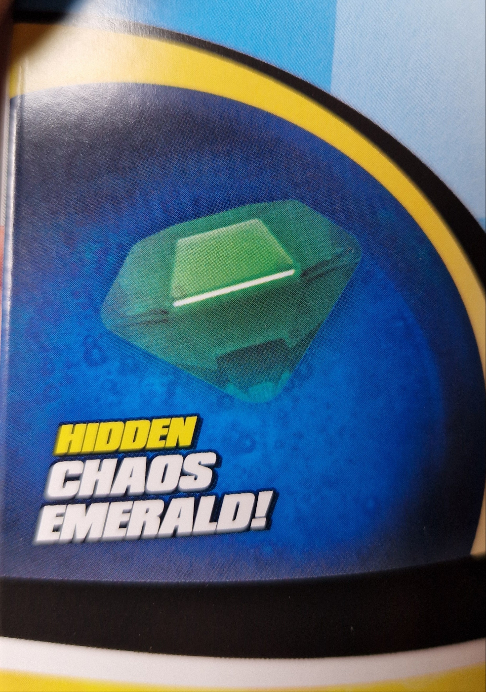 Heroes of Goo Jit Zu Chaos Emerald Sonic The Hedgehog figure