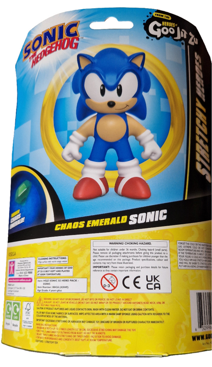Heroes of Goo Jit Zu Chaos Emerald Sonic The Hedgehog figure