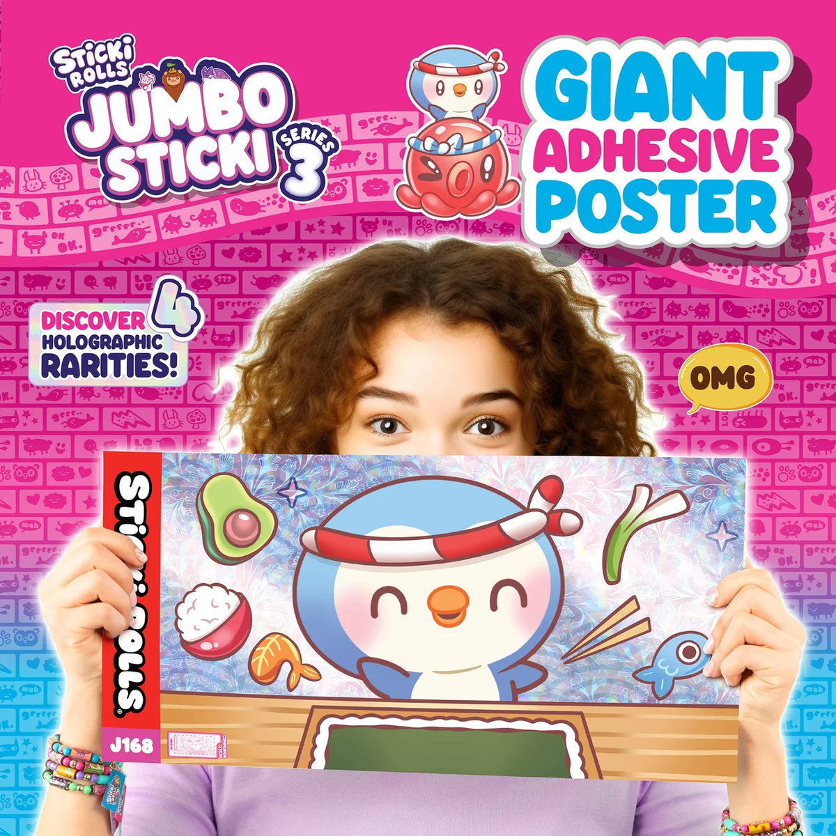 Sticki Rolls Jumbo Sticki Roll S3 single pack