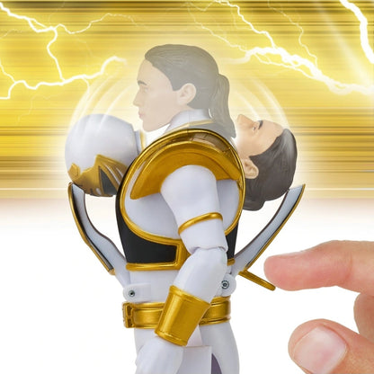 Mighty Morphin Power Rangers Auto Morphin White Ranger Series 2 Figure MMPR Re-Ignition S2