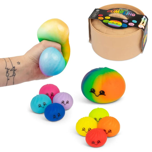 Scrunchems Mega Rainbow Dumpling Set Sensory Fidget Anxiety Stress Toy