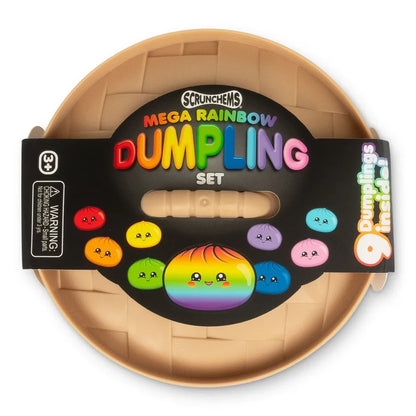 Scrunchems Mega Rainbow Dumpling Set Sensory Fidget Anxiety Stress Toy