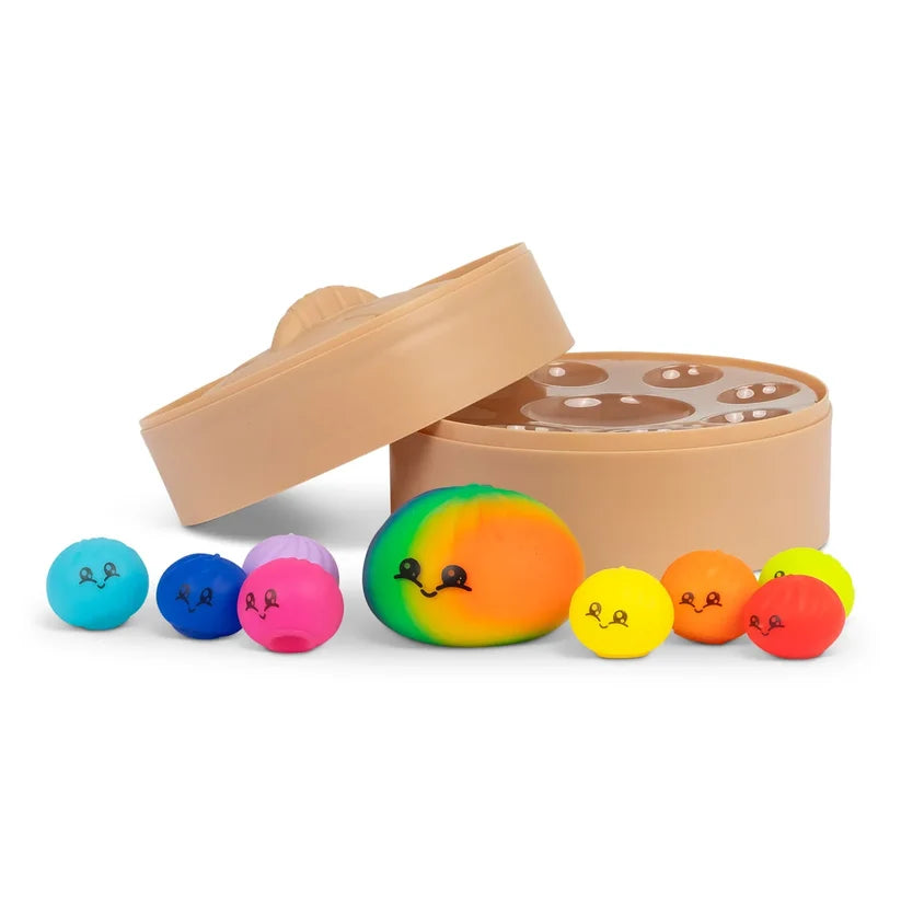 Scrunchems Mega Rainbow Dumpling Set Sensory Fidget Anxiety Stress Toy