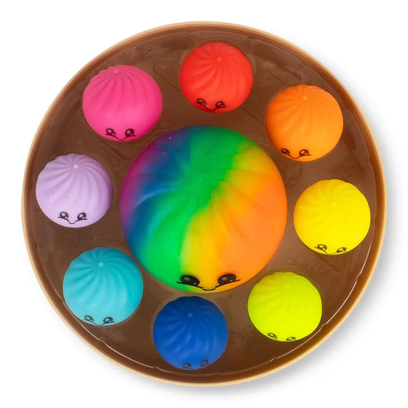 Scrunchems Mega Rainbow Dumpling Set Sensory Fidget Anxiety Stress Toy