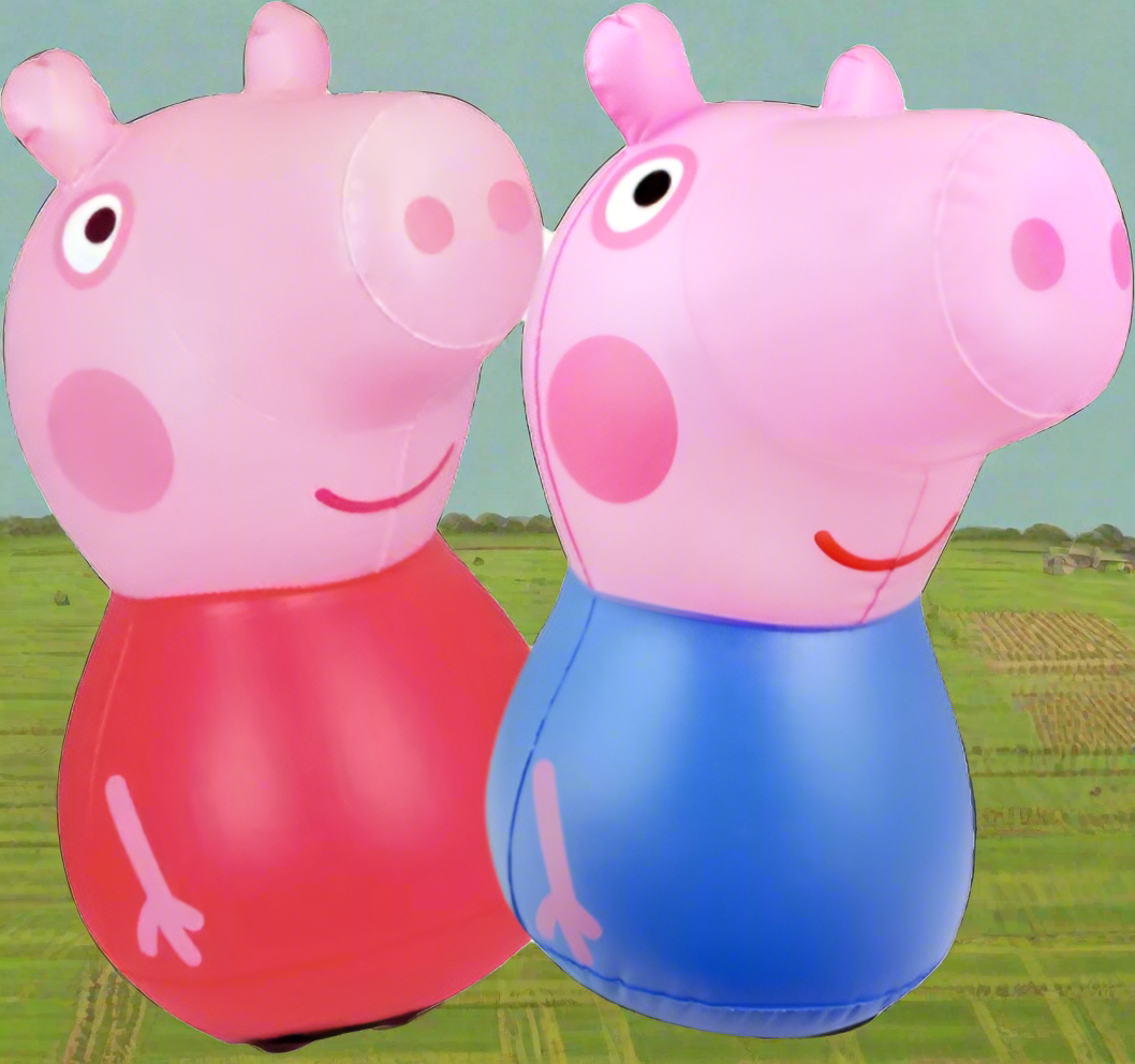 Peppa and George Pig Inflatable 