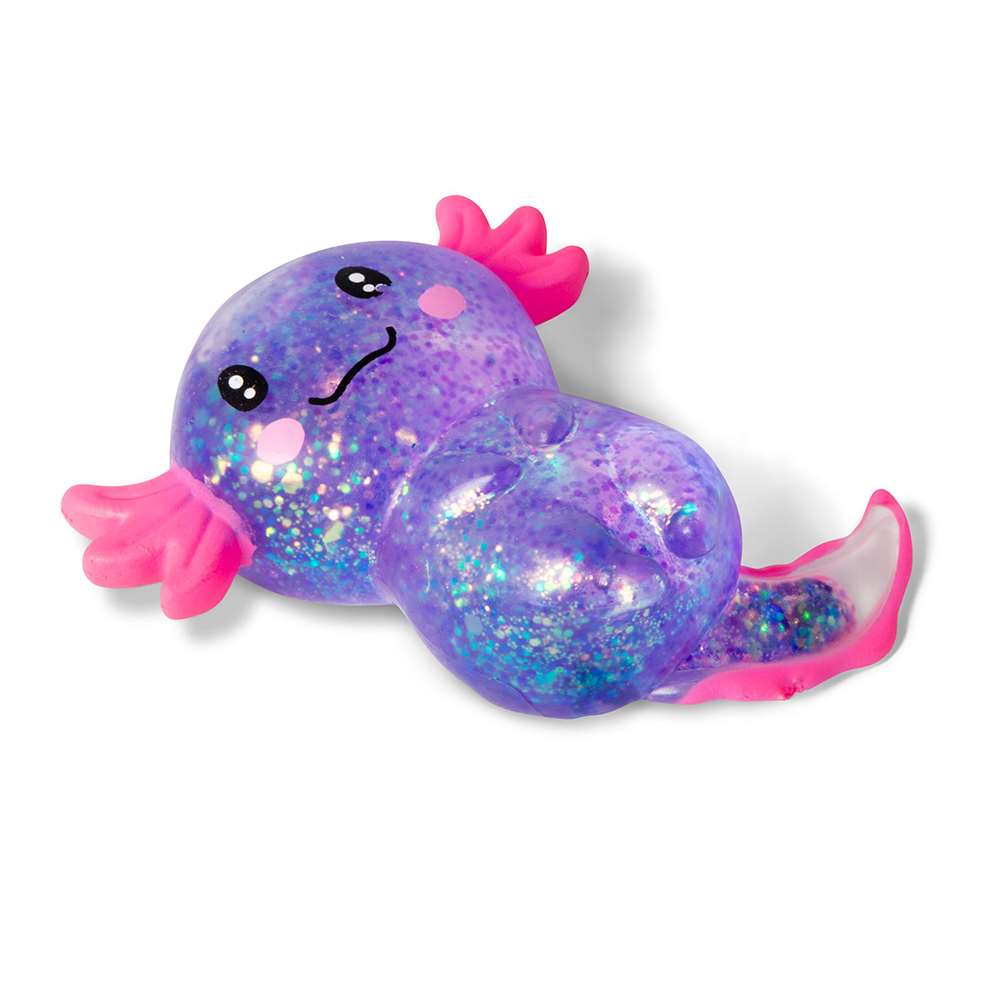 Scrunchems Sugar Axolotl Squishy Sensory Fidget Toy