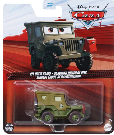 Disney Cars Pit Crew Sarge