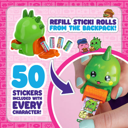 Sticki Rolls Sticki Mates Series 3 50 Stickers