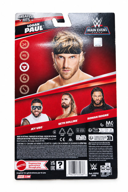 WWE Greatest Hits Logan Paul Figure wave 3