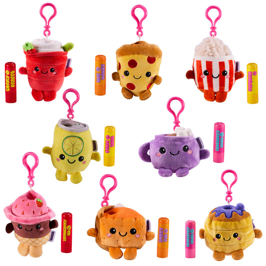 Stuffs Plush Clip on and Lip Balm Series 2 Assorted