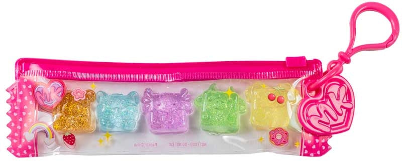 Mushykins Mystery Taba Squishy Bag Charm 5 pack sensory Fidgets