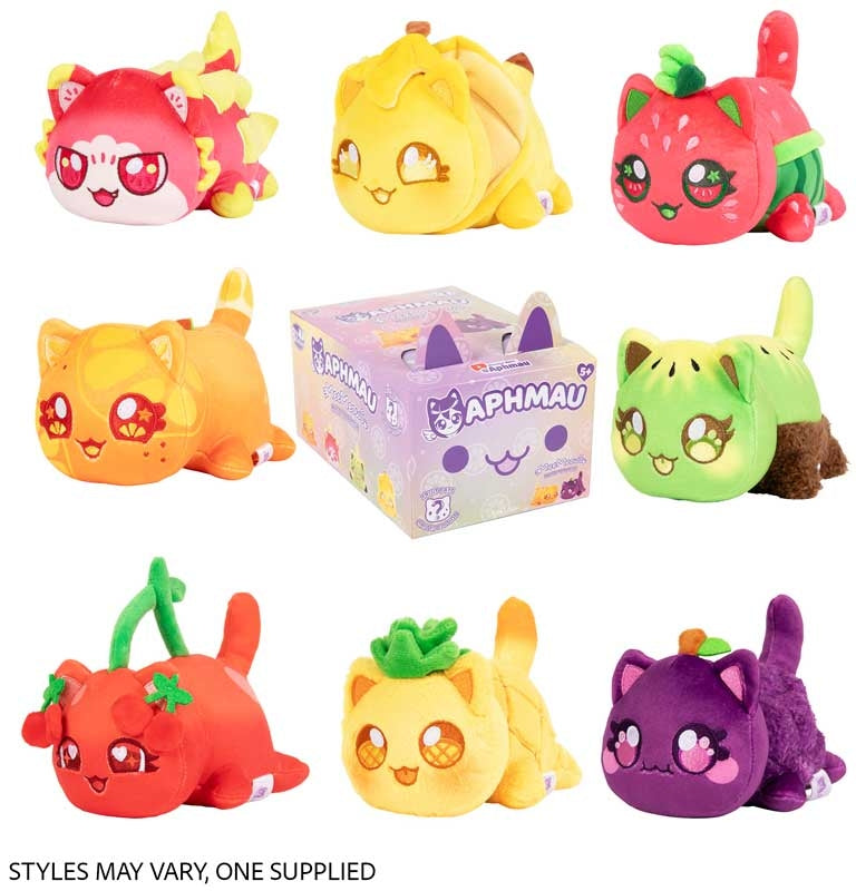 Aphmau MeeMeow Mystery Plush Fruits 6 inch Toy