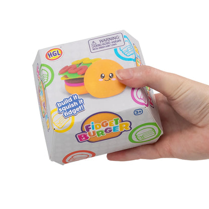 HGL Fidget Burger Squishy Sensory Anxiety Stress Toy
