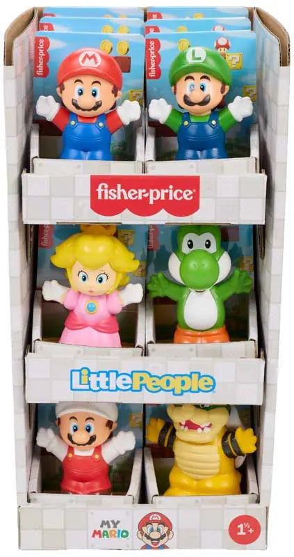 Little People Super Mario single figures Assorted