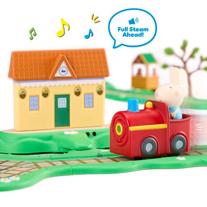 Peppa Pig Whizz Around Peppa Clickety Clack Train Set
