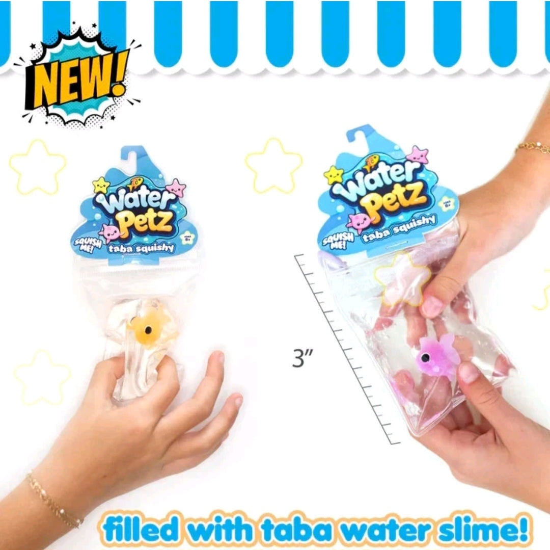 Water Pets Fish Taba Squishy Sensory Fidget Toy