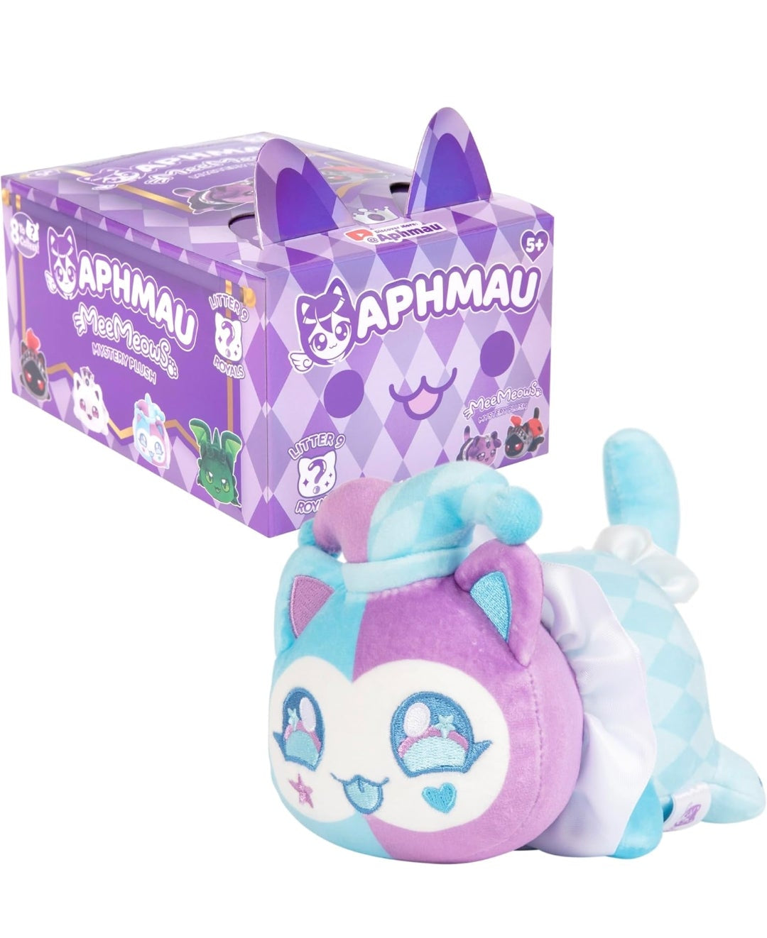 Aphmau Mystery MeeMeow Royals Cat Plush  6 inch