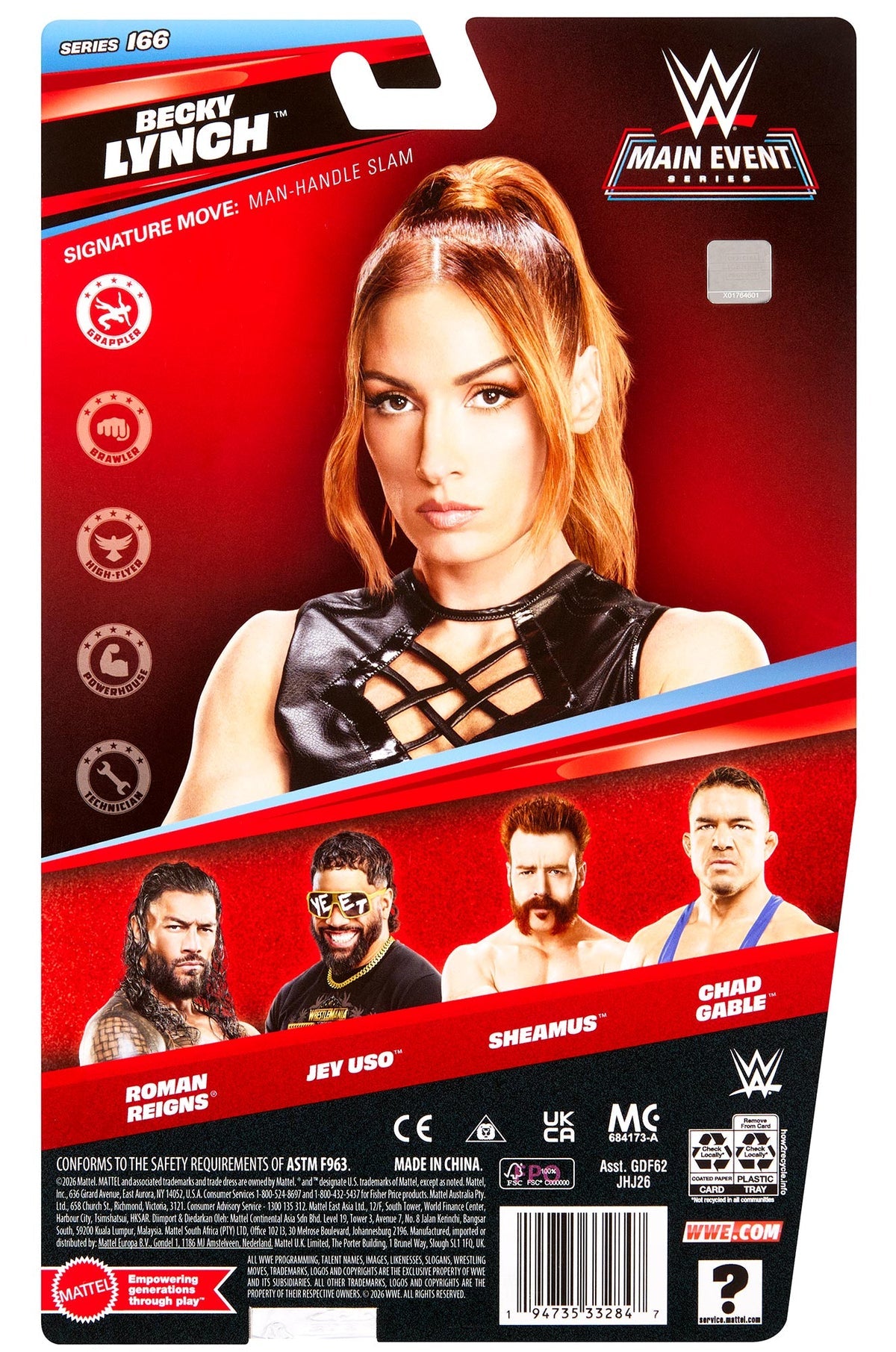 WWE Main Event Series 166 figures