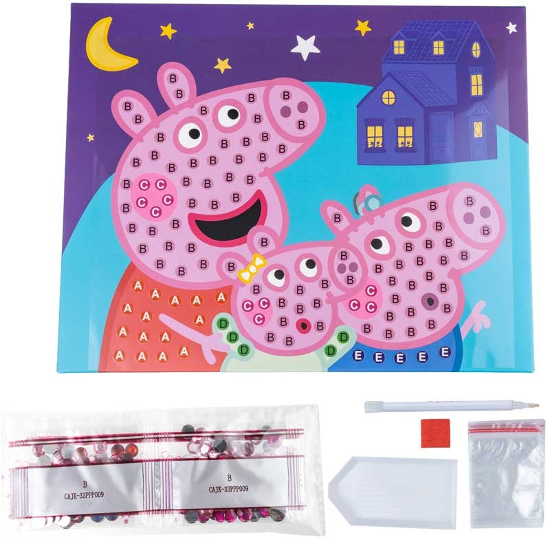 Peppa Pig Junior Crystal Art