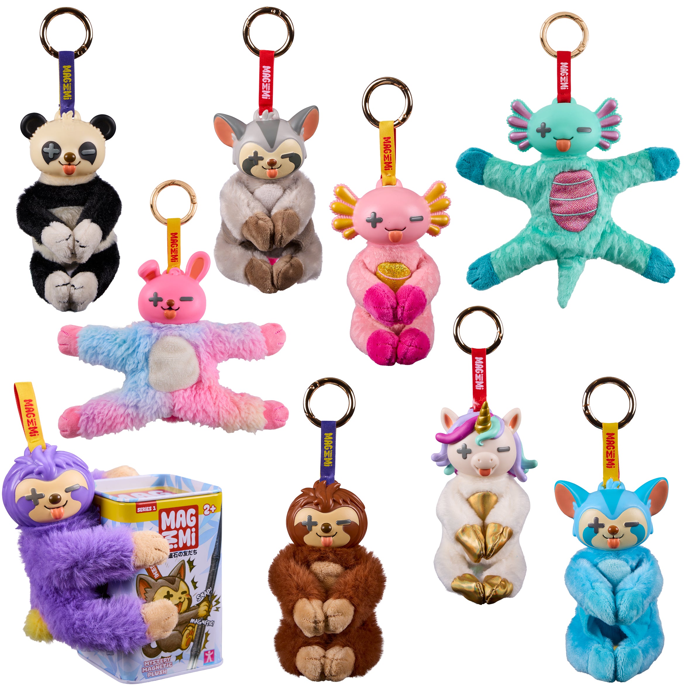 Mag Mi Mi Classic Magnetic Plushie Bag Clip / keyring – CM Toys