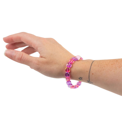 Pick n Pop Bracelet Love Hearts Make Your Own Bead Kit Sensory Fidget Anxiety Toy