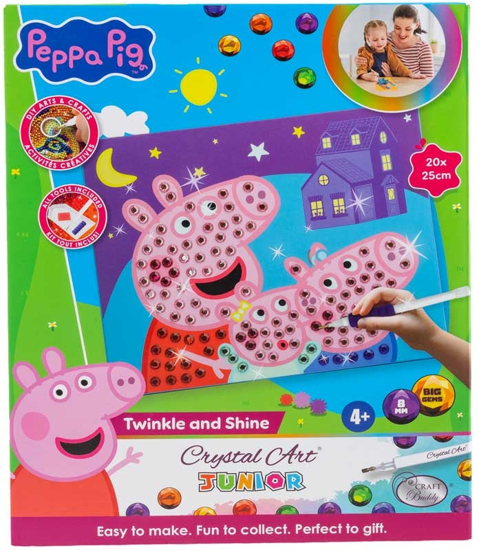 Peppa Pig Junior Crystal Art