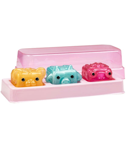 Mushykinz Mystery Mini Shimmer Gemz Taba Squishy 3 pack Sensory Fidget Anxiety Stress Toy