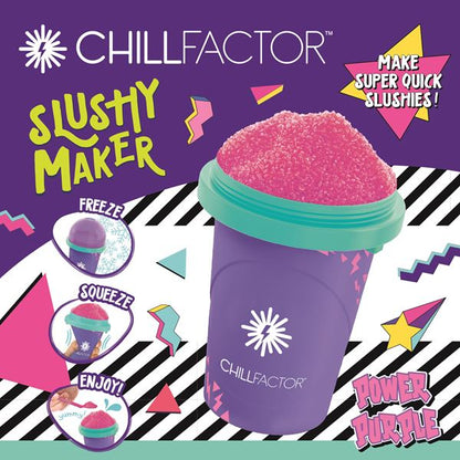 Chillfactor Colour Shock Slushy Maker Power Purple