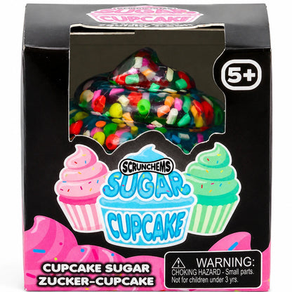 Scrunchems Sugar Cupcake Squishy Sensory Fidget Toy Buy 3 for £10 Mix & Match*