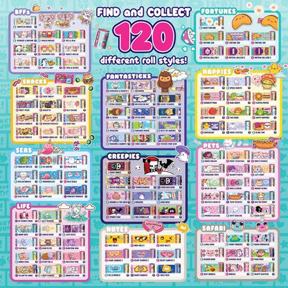 Sticki Rolls Sticki Book + 120 stickers